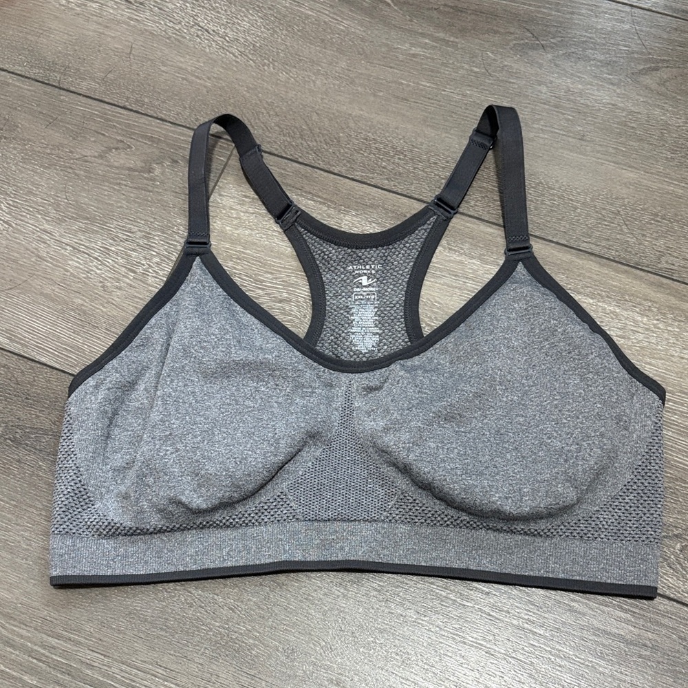 Athletic Works Charcoal Sports Bra